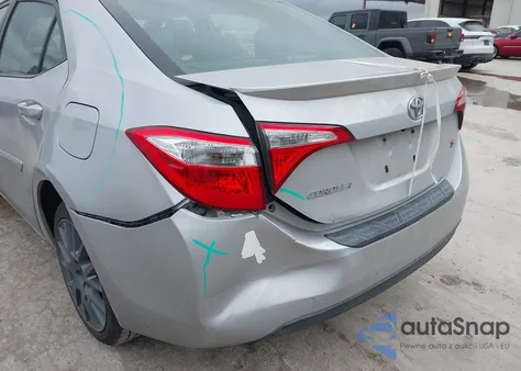 2015 Toyota Corolla S Plus z USA, uszkodzony, nr VIN 2T1BURHE5FC249961